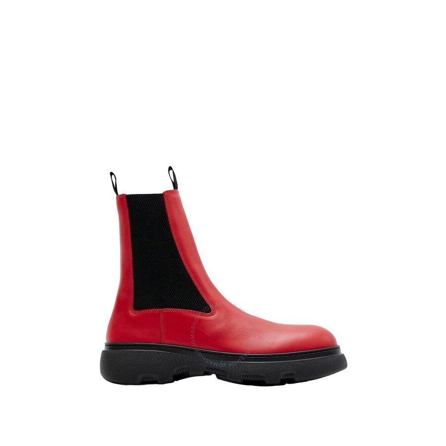 Burberry Leather Creeper Chelsea Boots in Pillar - 1