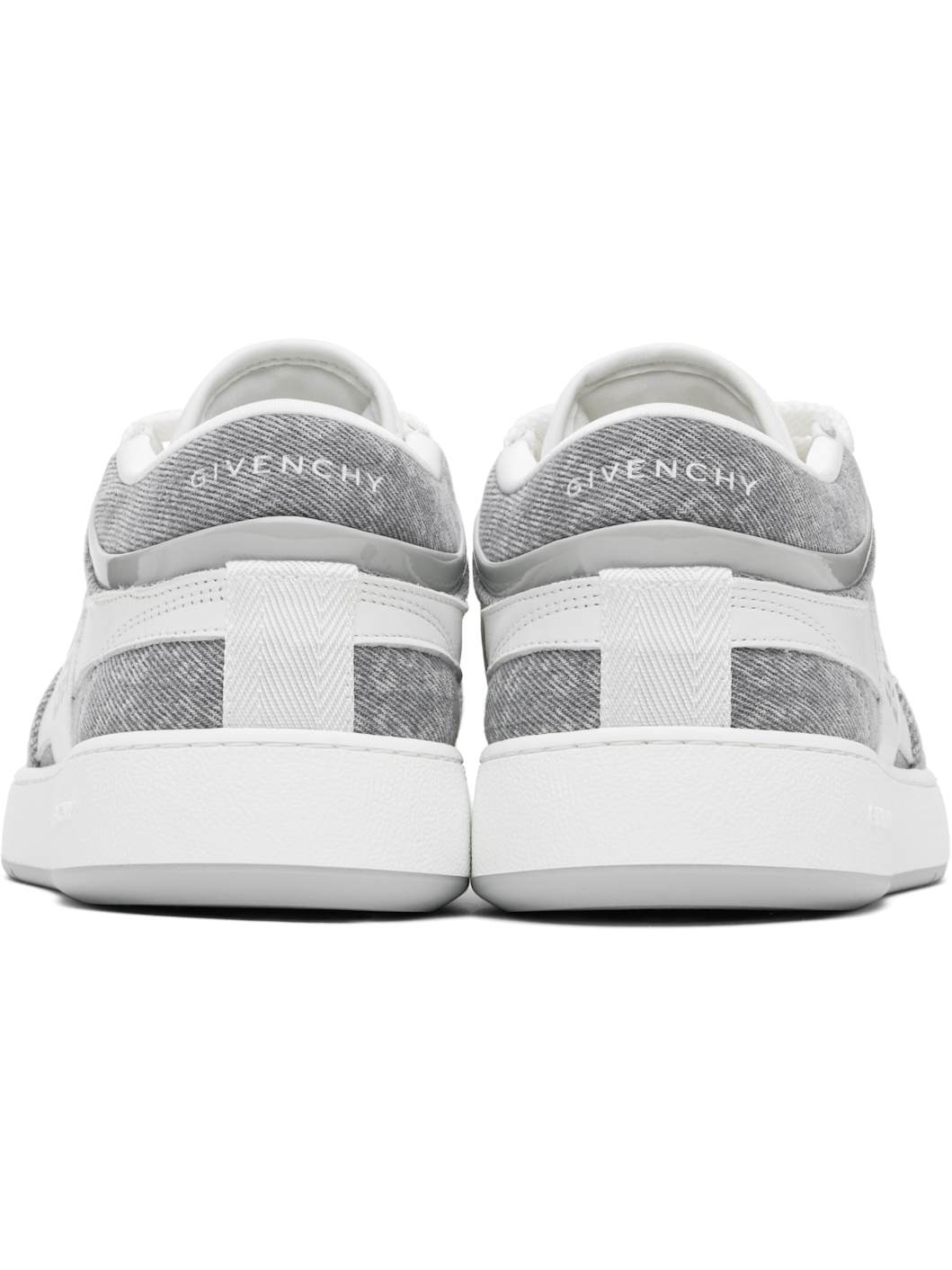 White & Gray G Move Sneakers - 2