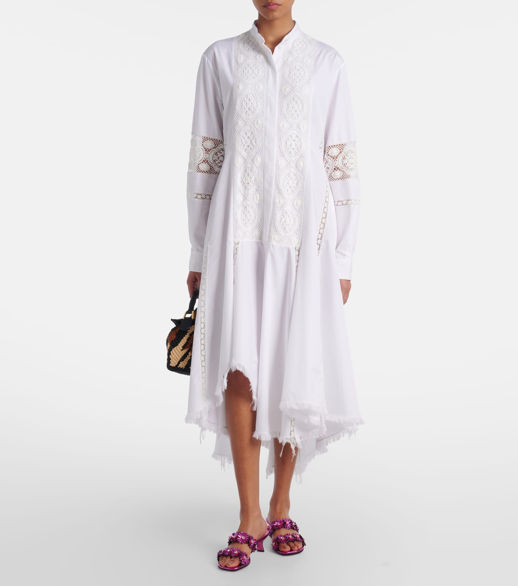 Paula's Ibiza cotton poplin shirt dress - 2