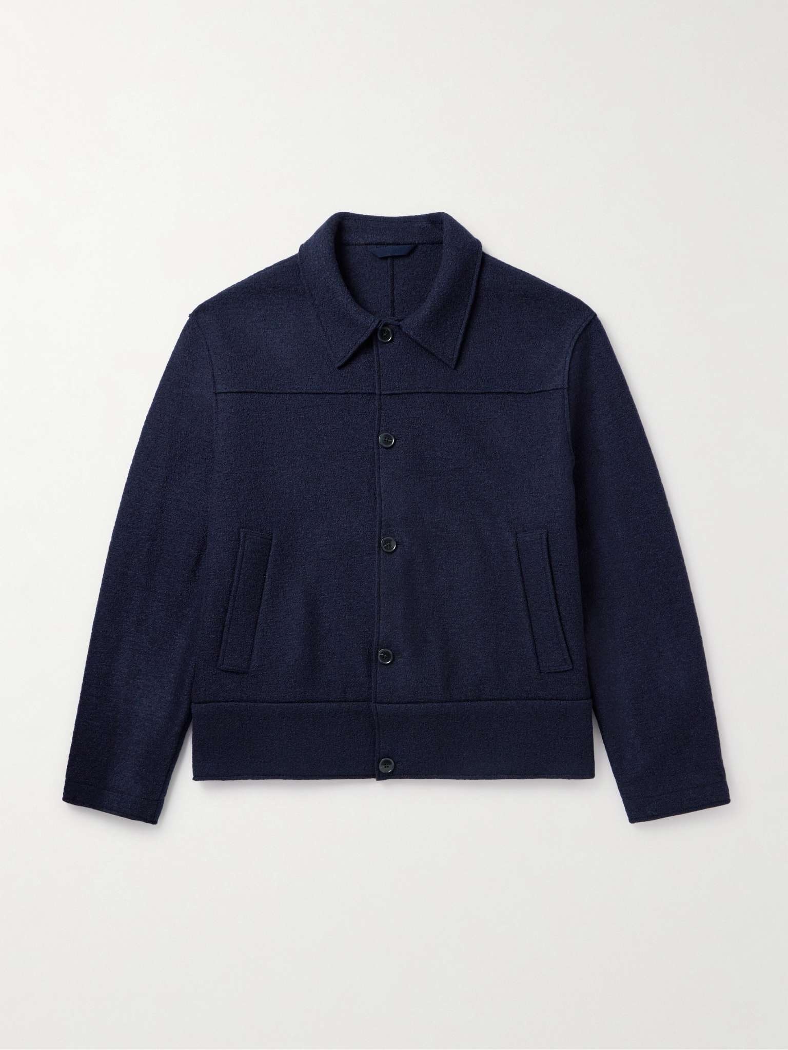 + Casely-Hayford Atticus Wool Blouson Jacket - 1