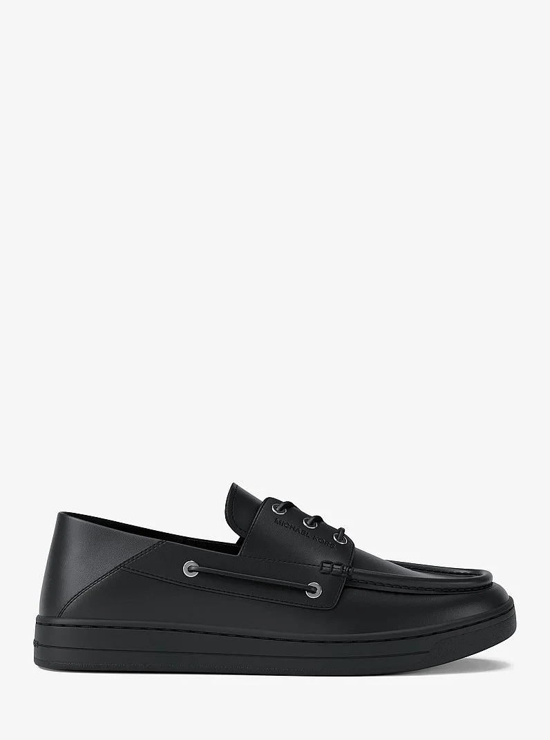 Aiden Leather Boat Shoes - 1