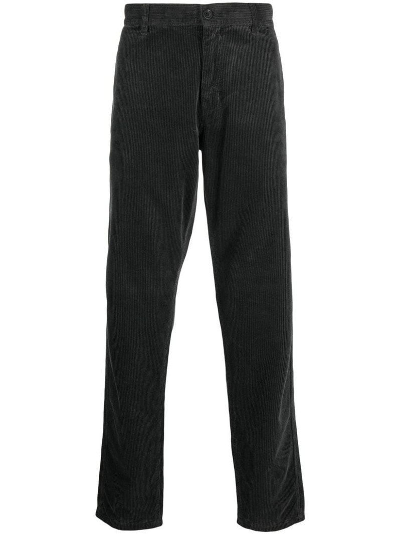 corduroy cotton tapered trousers 1