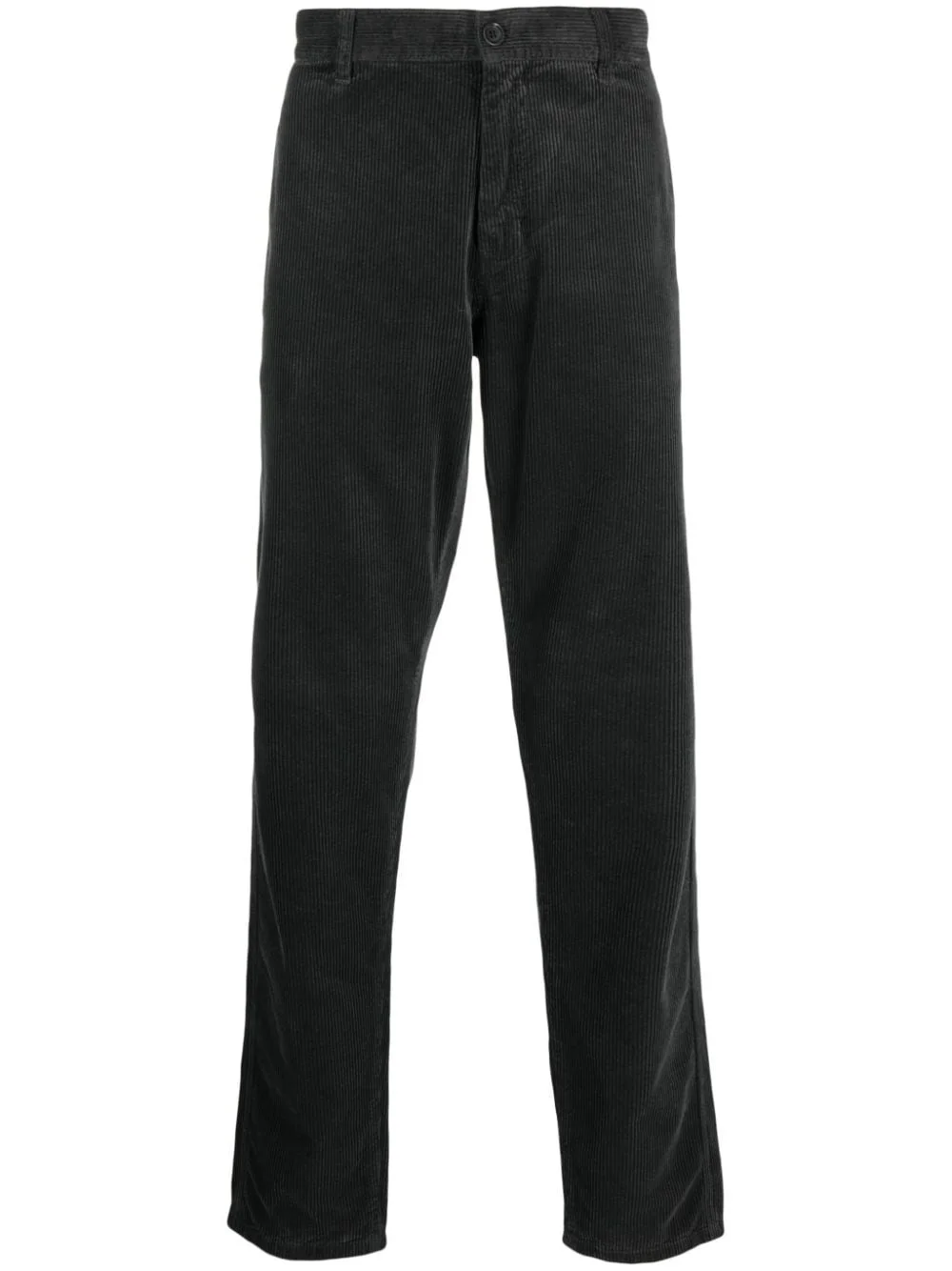 corduroy cotton tapered trousers - 1