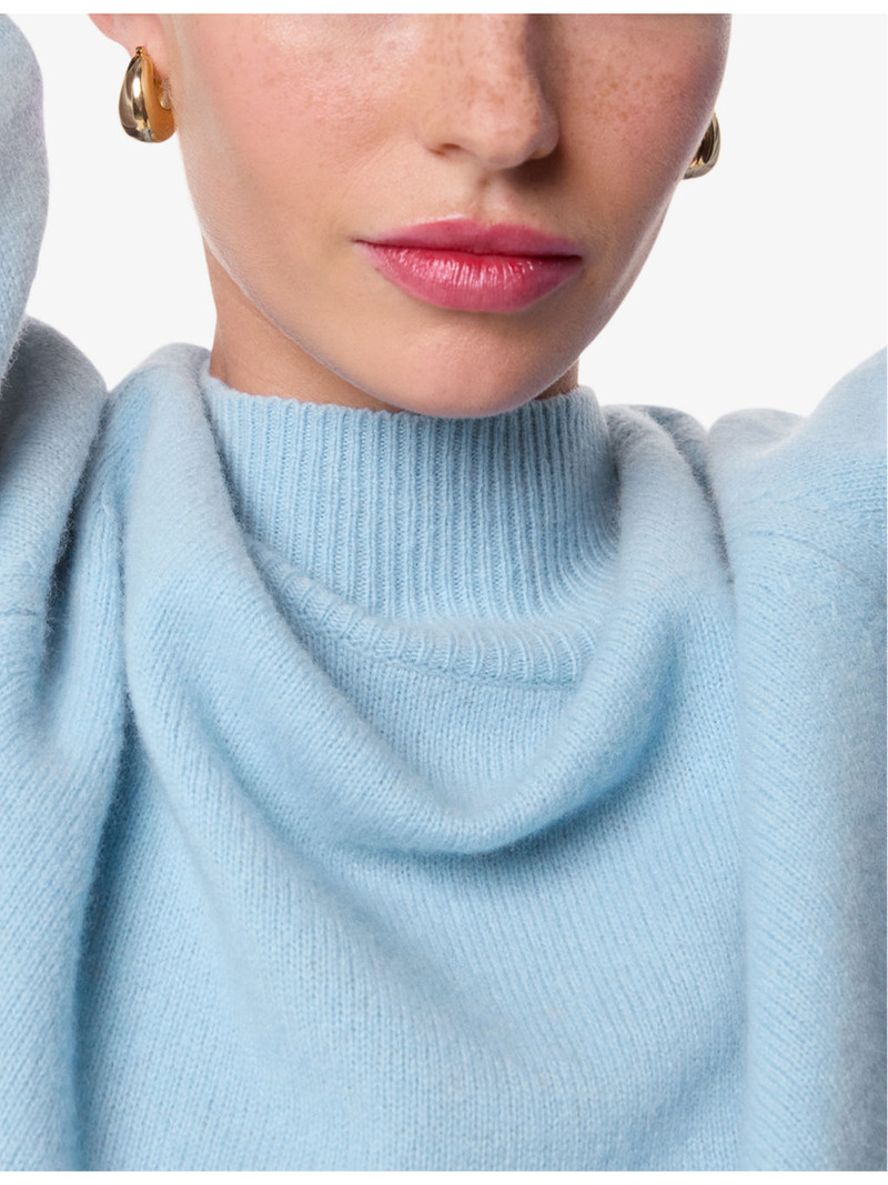 Funnel-neck relaxed-fit wool jumper 5