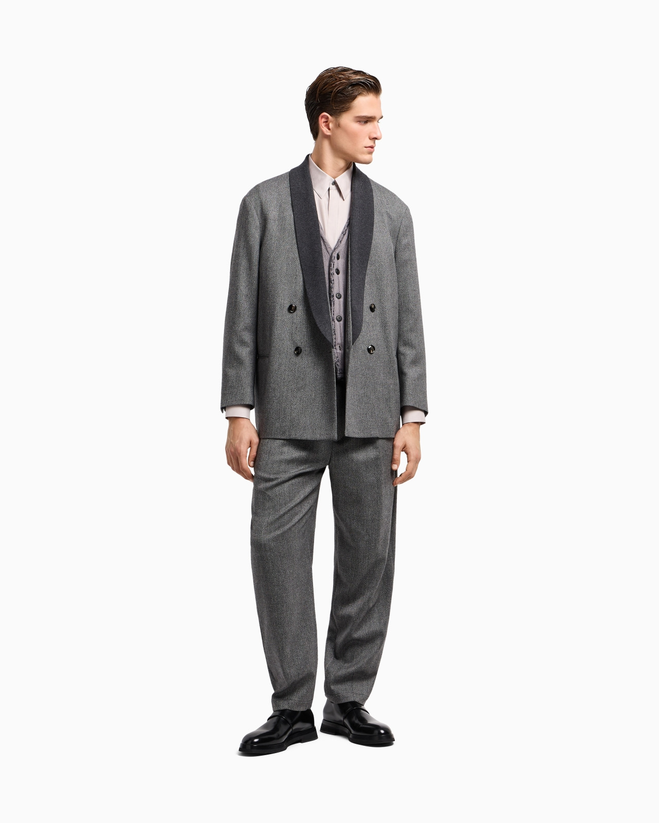 REGULAR-FIT SHIRT IN SILK TWILL - 2