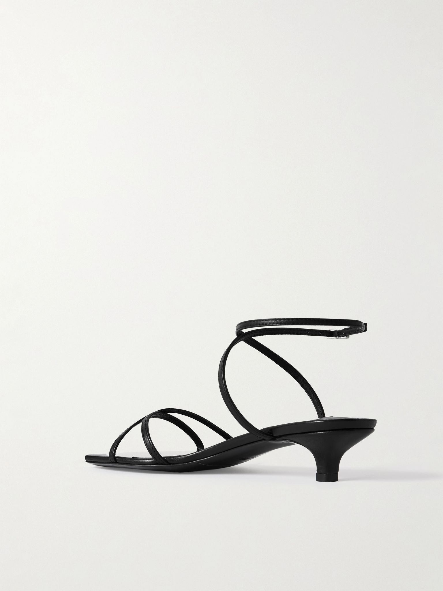 Leather sandals Black - 3
