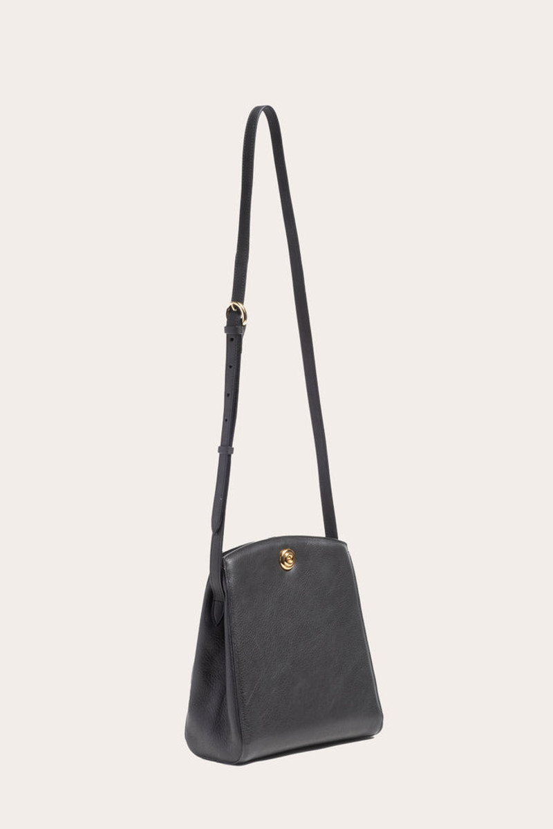PUSHLOCK CROSSBODY BAG BLACK 5