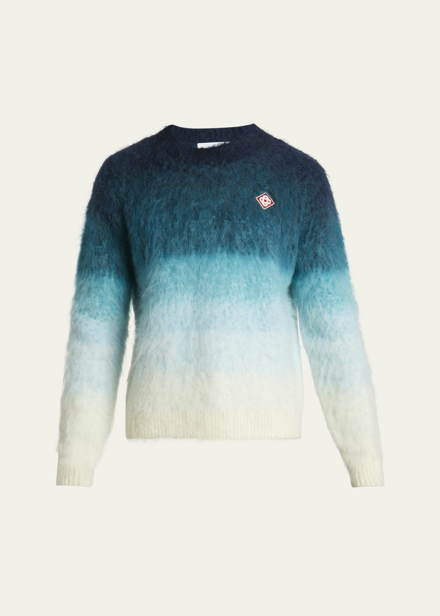 Men's Gradient Mohair Sweater - 1