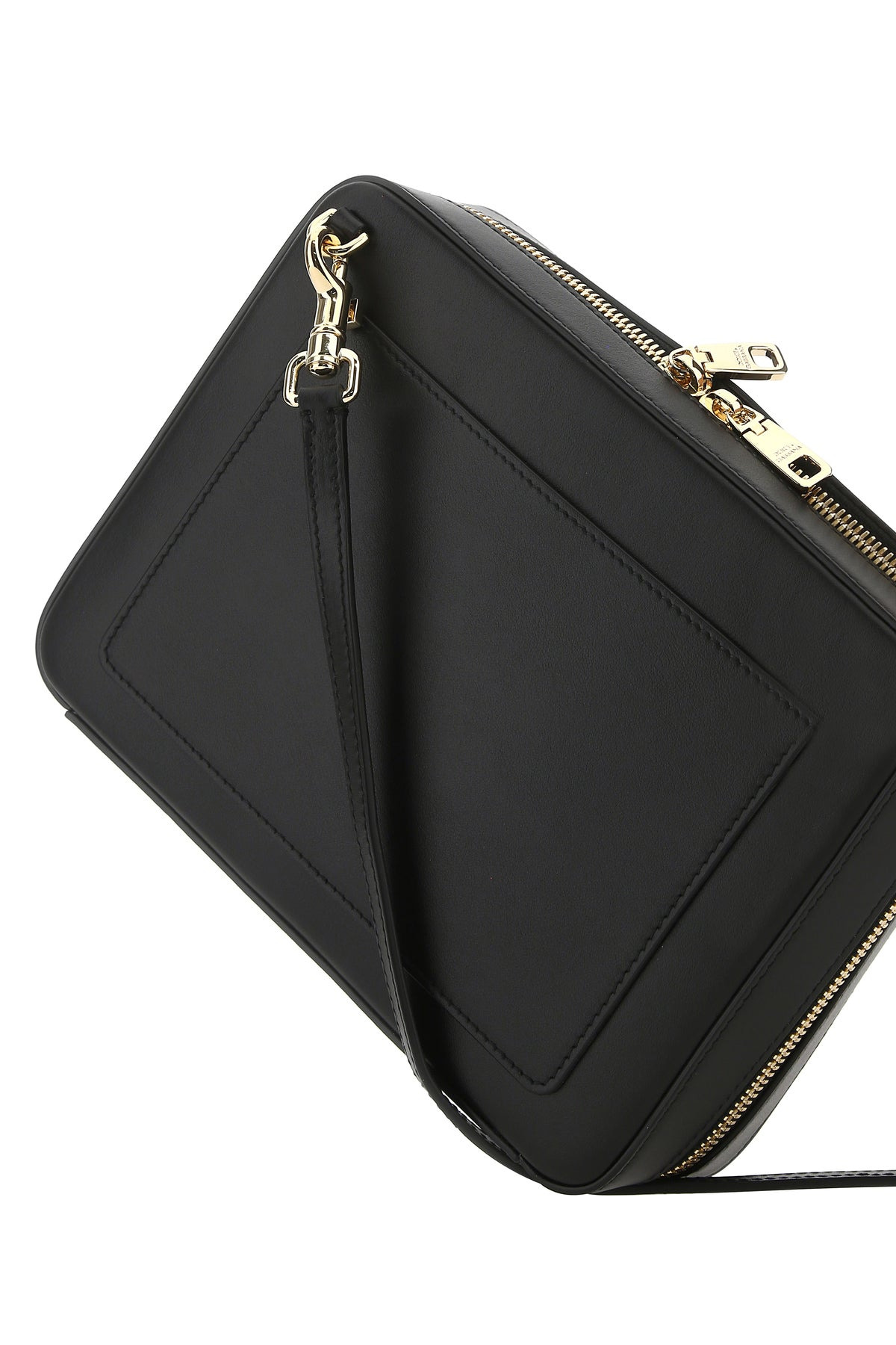 Black leather clutch - 4