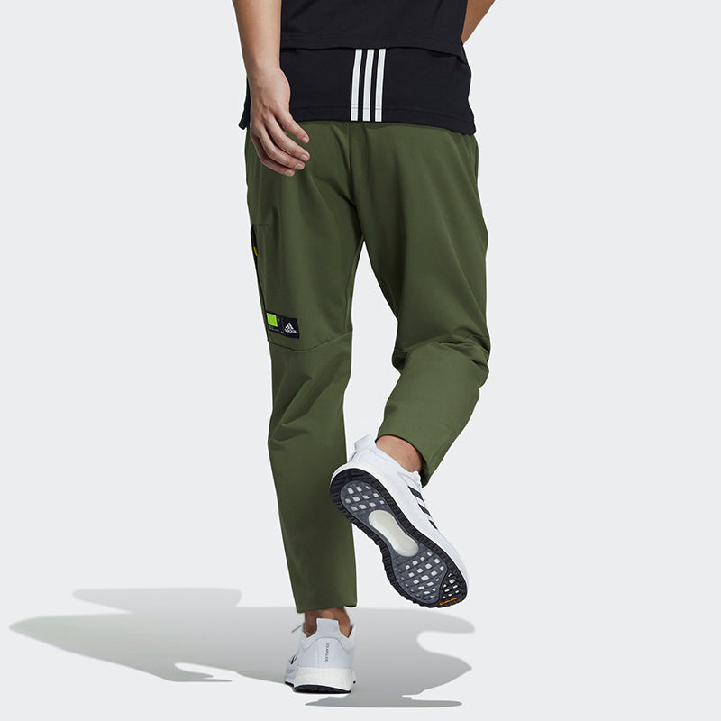 adidas Th Pnt Wv Funct Running Sports Woven Long Pants Green GP0954 - 3
