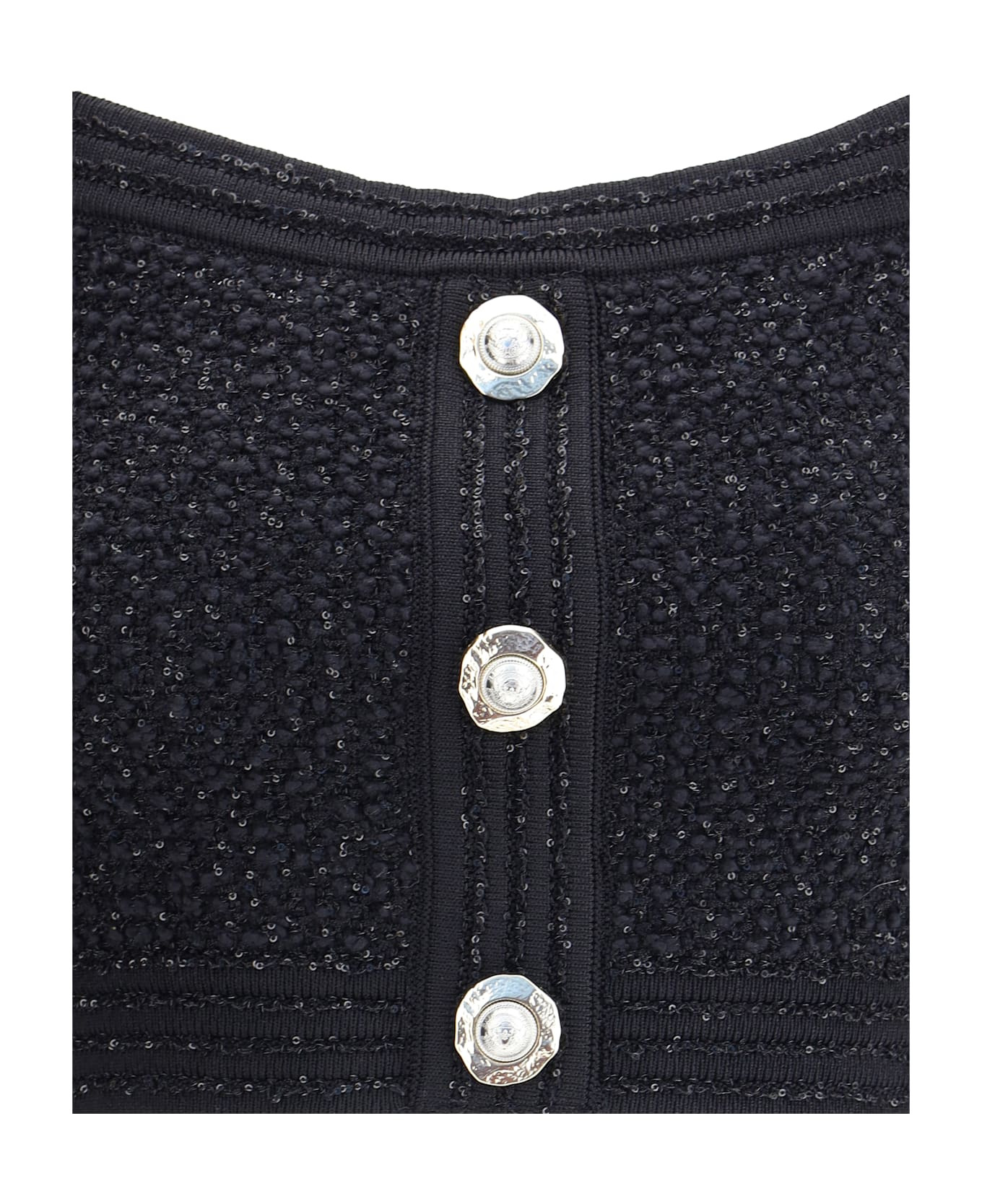 Tweed Crop Top - 3