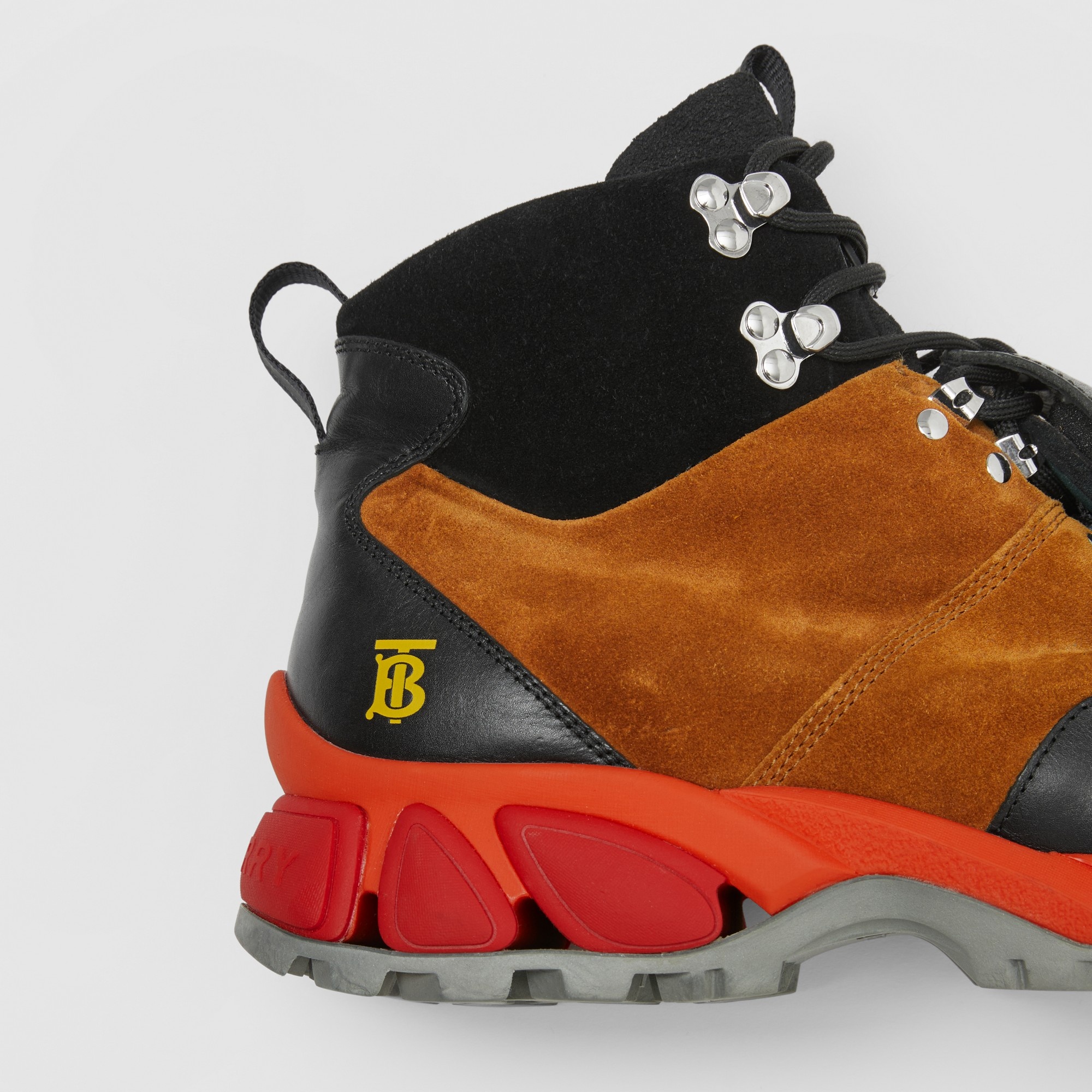 Leather and Suede Tor Boots - 2