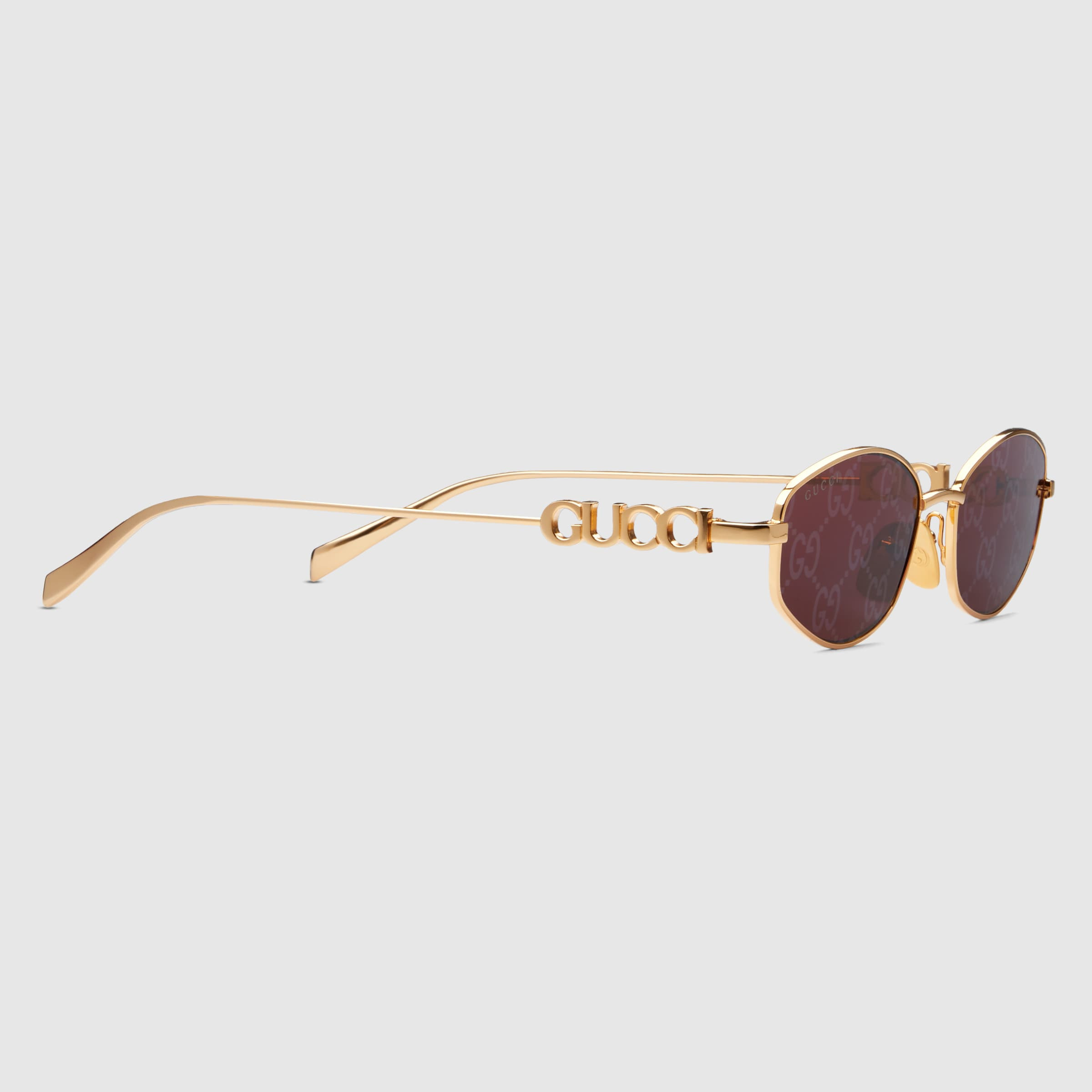 Oval frame sunglasses - 2