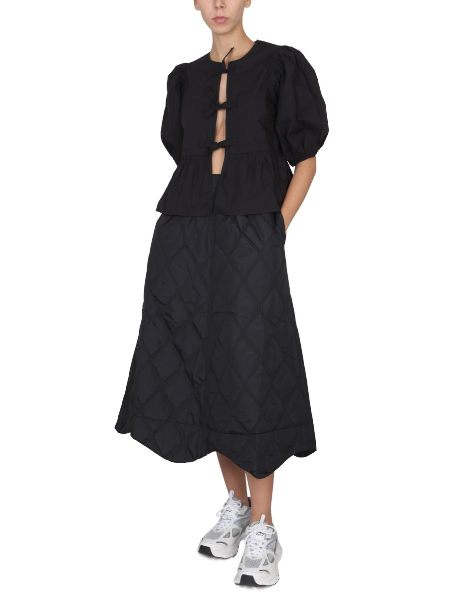 CAMICIA IN POPELINE DI COTONE - 2