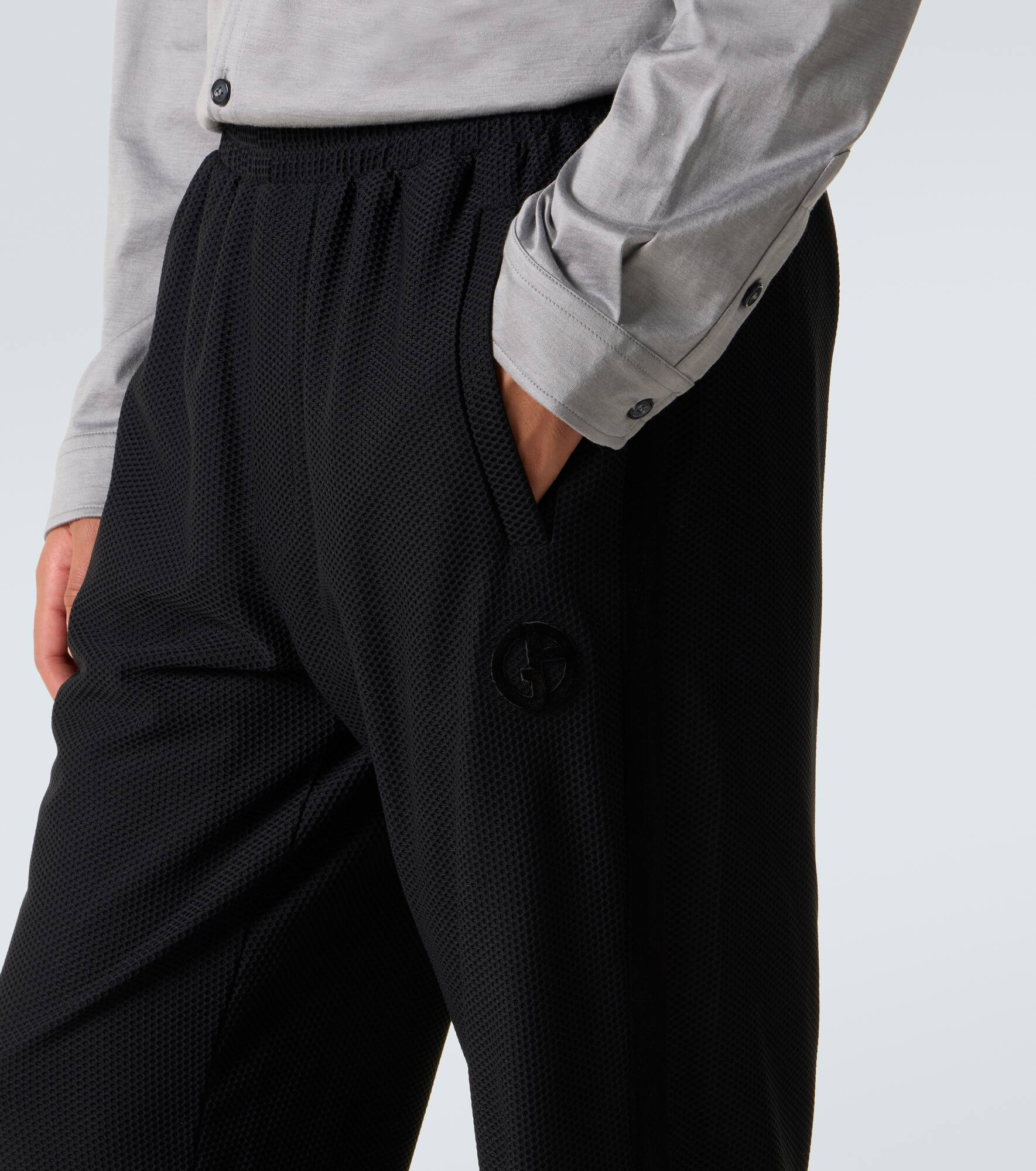 Gaufré straight pants - 5