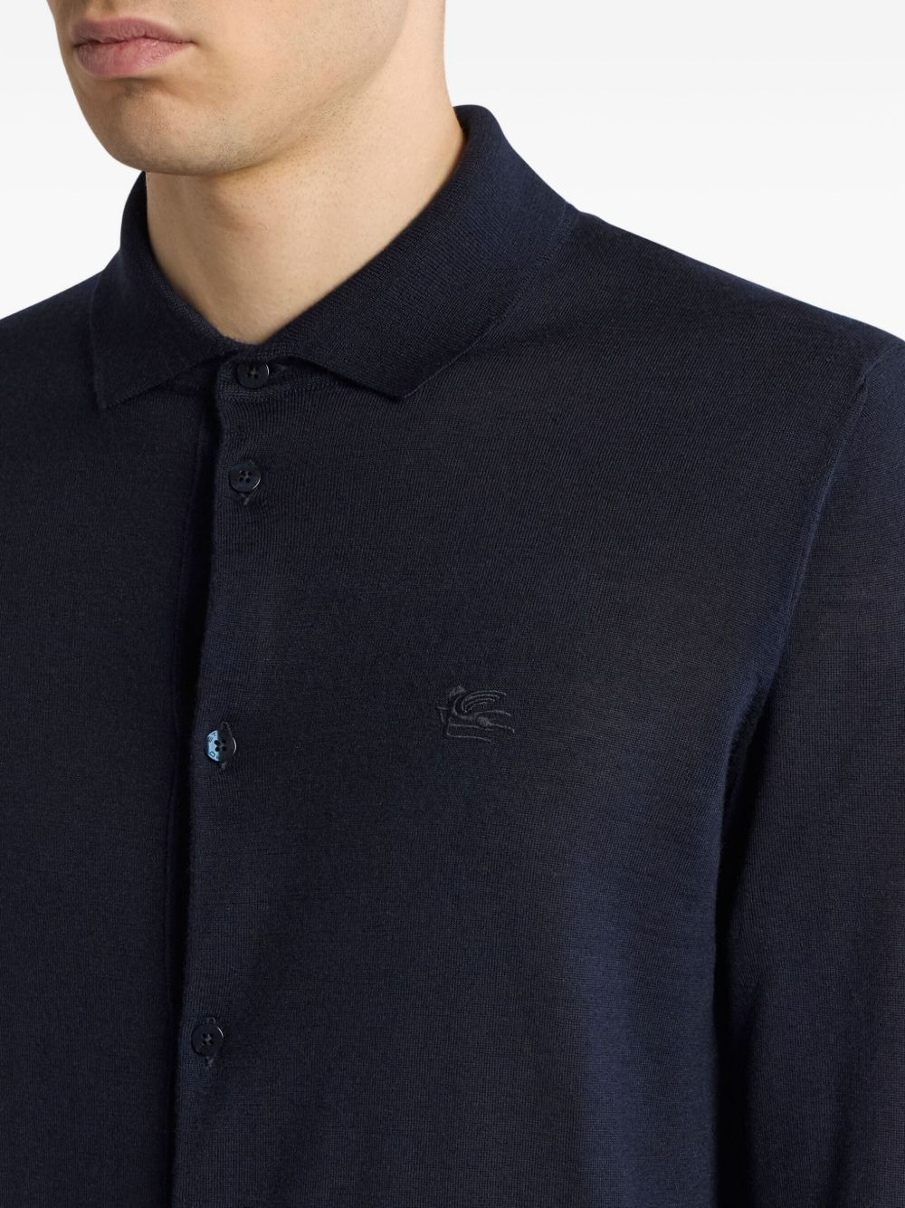 cashmere-silk embroidered cardigan - 4
