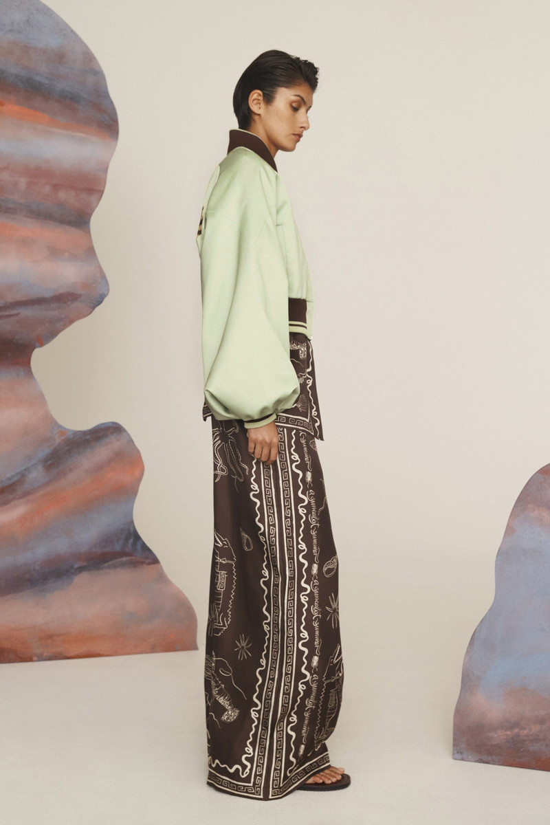 Opal Mint Bomber Jacket 5