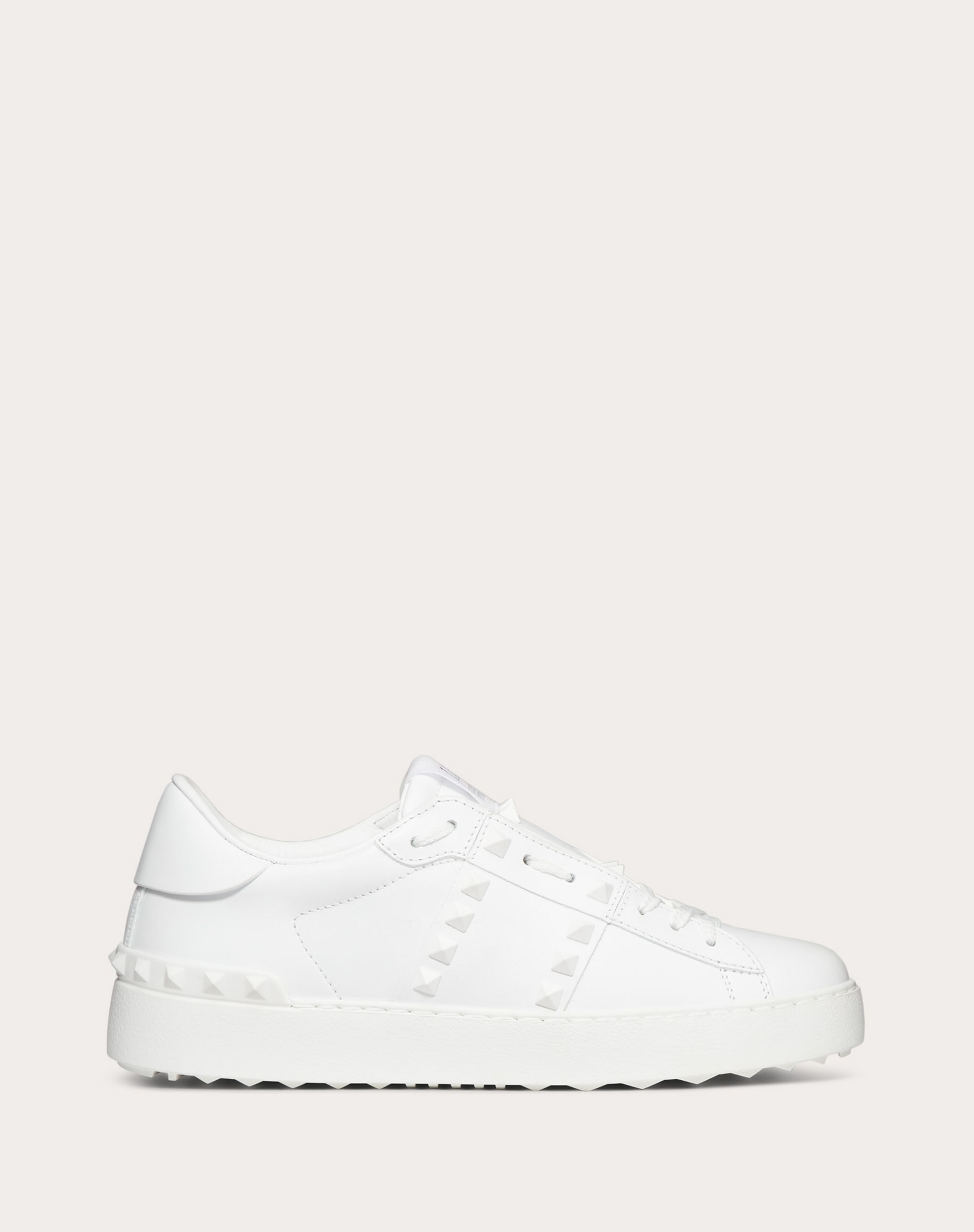Rockstud Untitled Sneaker in Calfskin Leather - 1