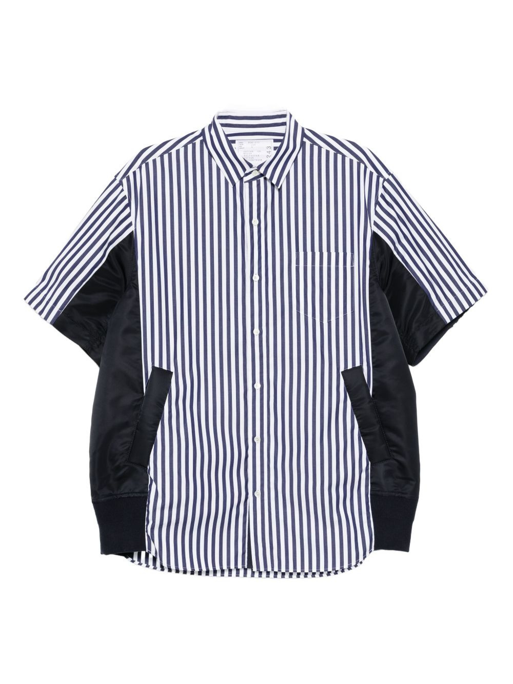 cotton striped shirt - 1