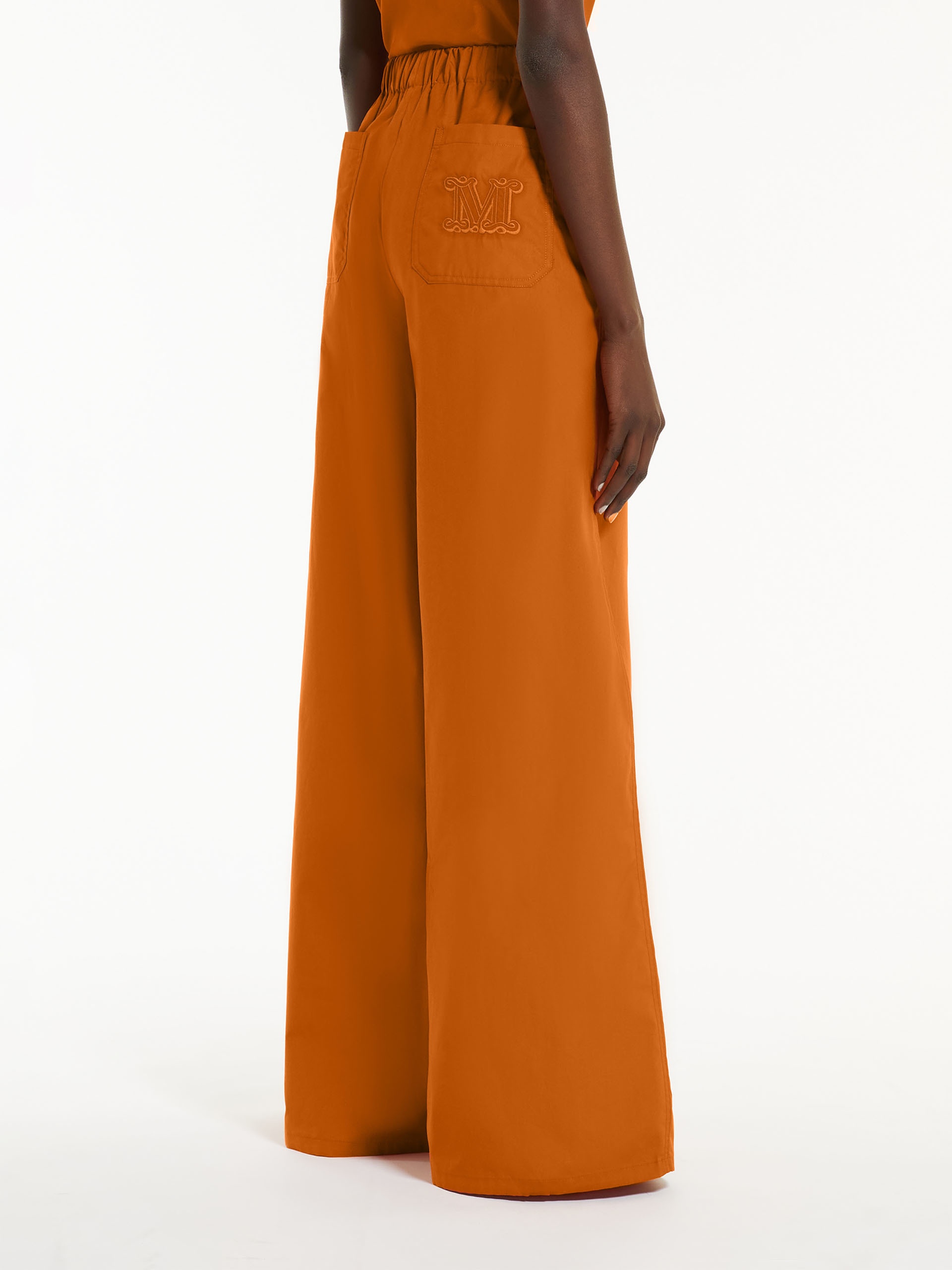 NAVIGLI Wide poplin trousers - 4