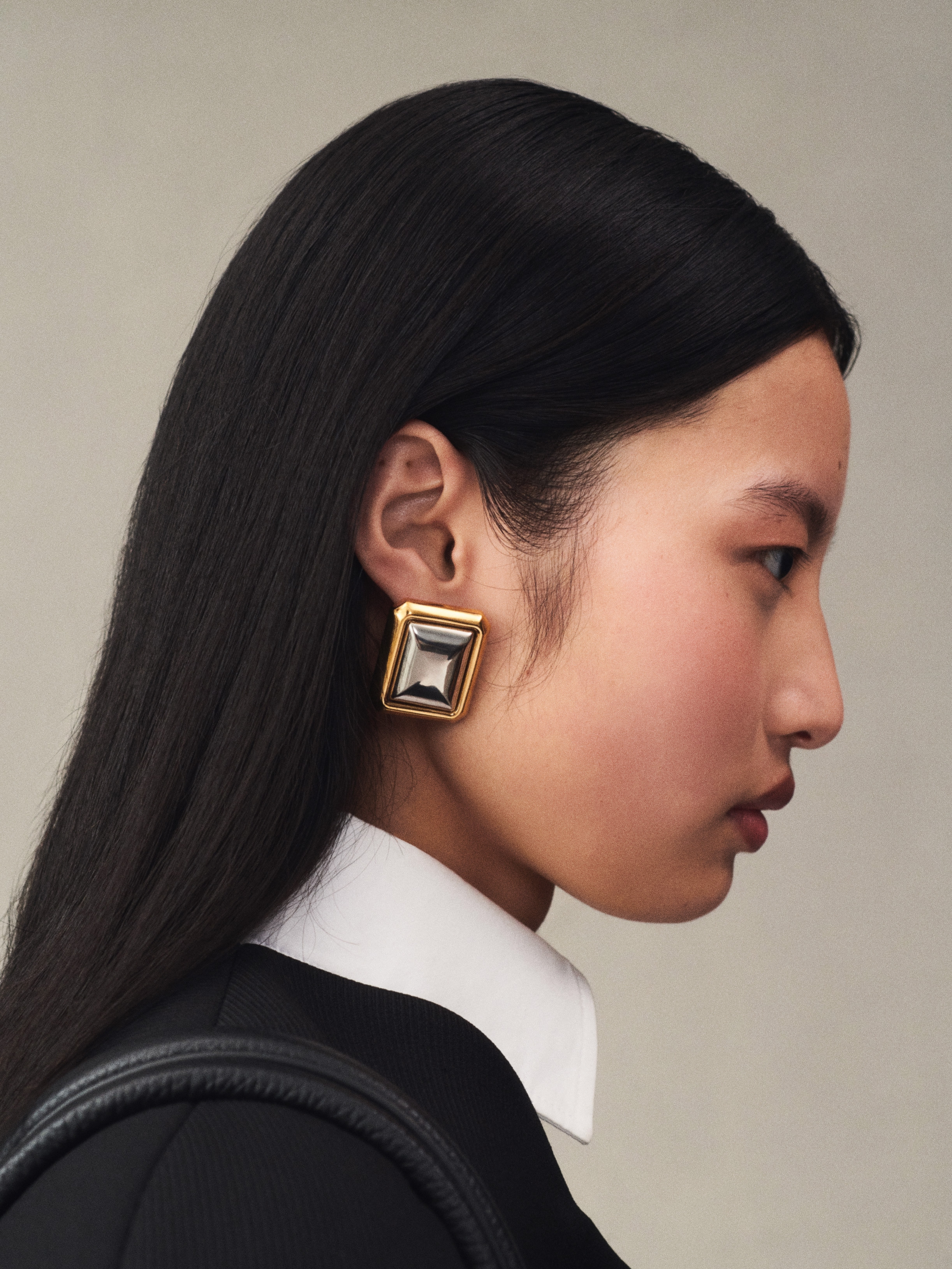 The Carré drop earrings - 2