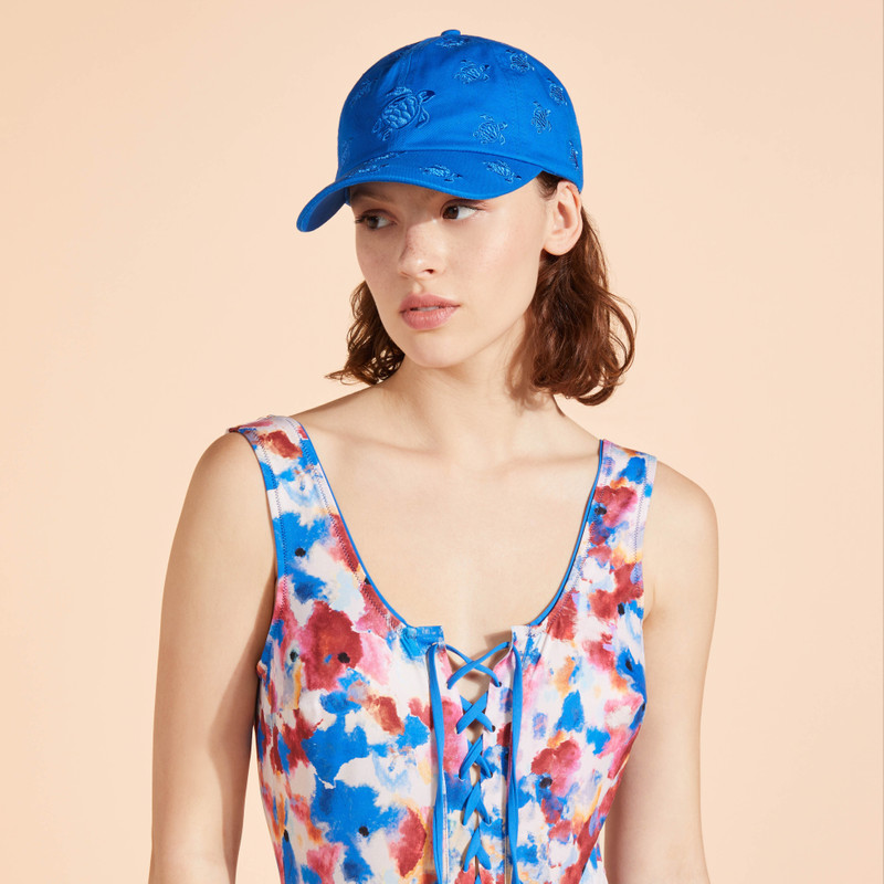 Embroidered Cap Turtles All Over 4