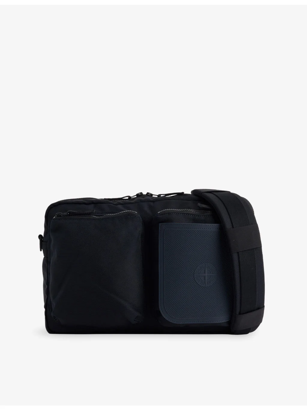 Brand-Patch Canvas Laptop Case - 1
