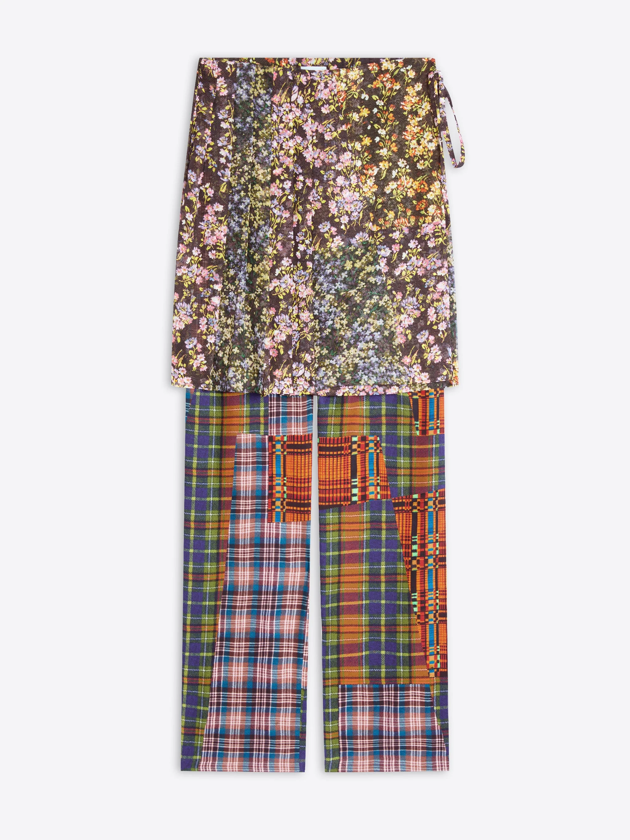 VISCOSE SKIRT PANTS - 1