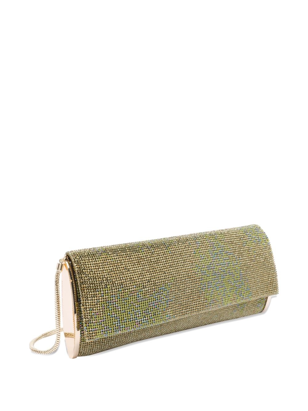 crystal-embellished shoulder bag - 3