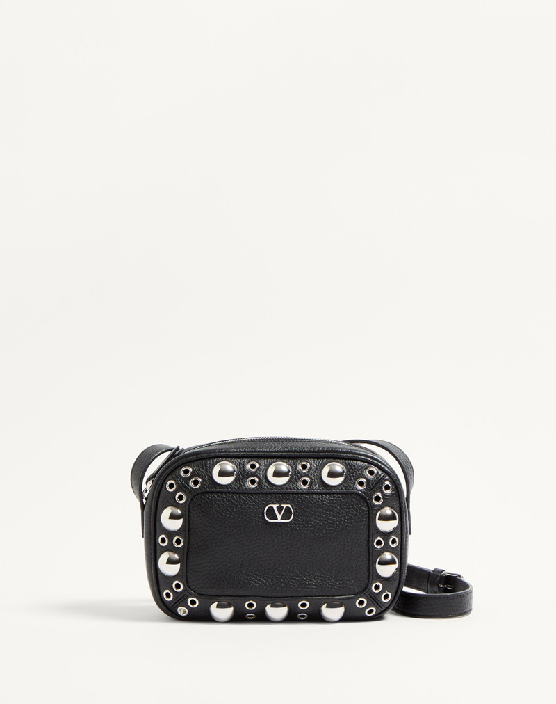 VALENTINO GARAVANI NELLCÔTE CROSSBODY BAG IN GRAINY CALFSKIN - 1