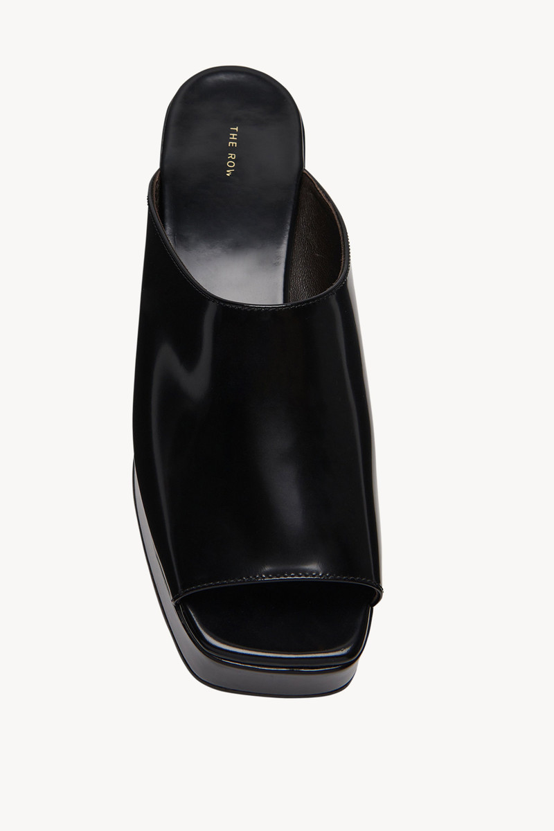 Emi Flatform 샌들 가죽 3