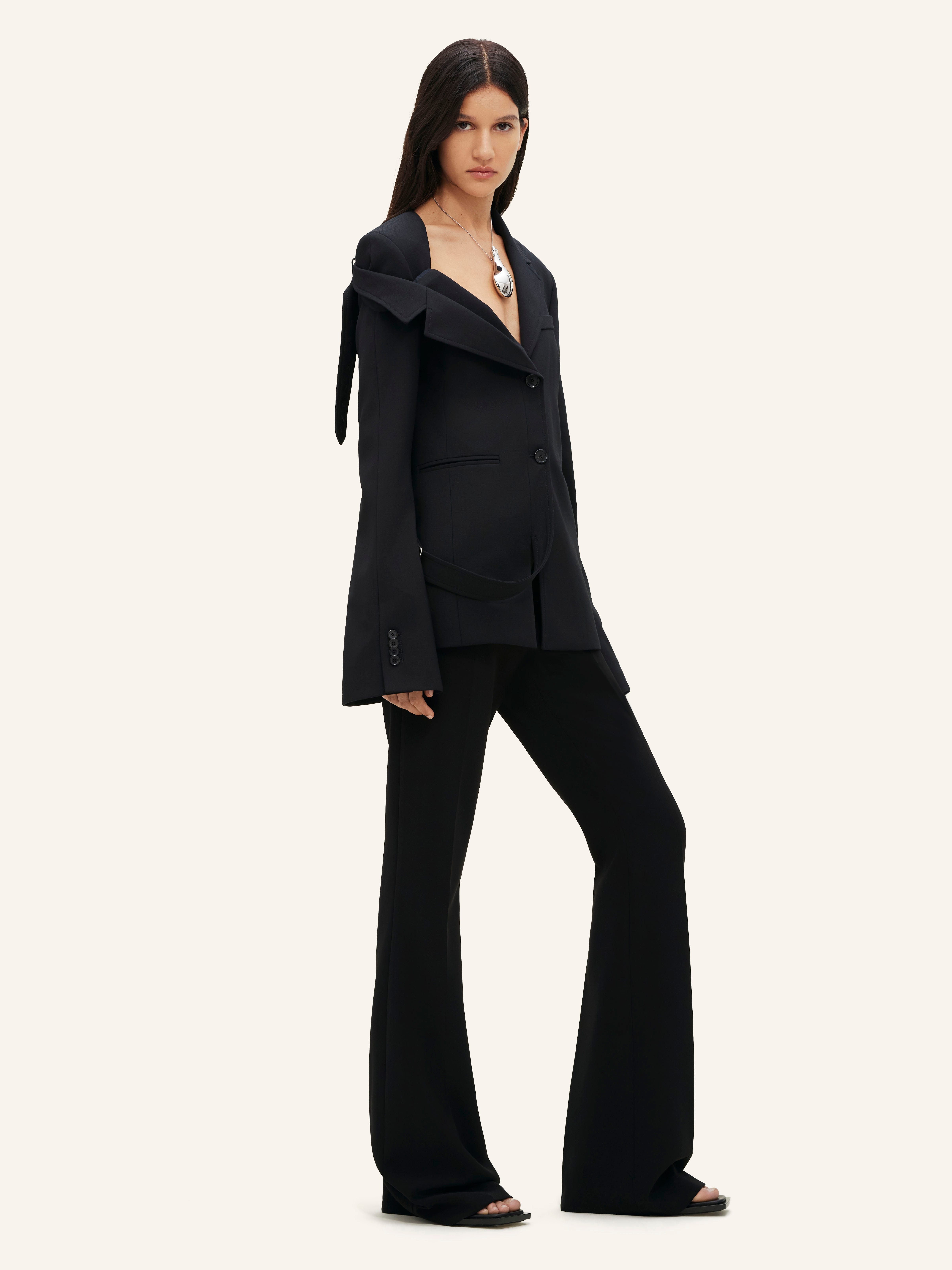 MODULAR WOOL TAILORED JACKET - 4