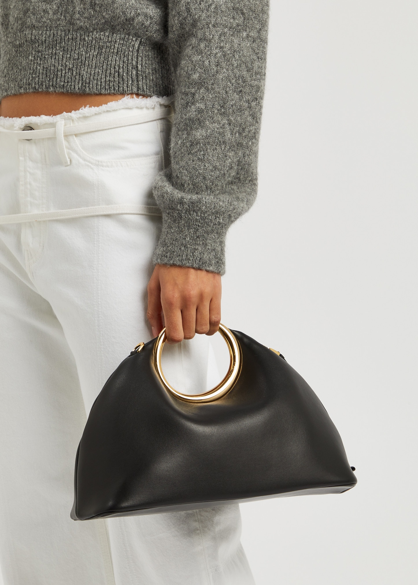 Le Calino leather top handle bag - 5