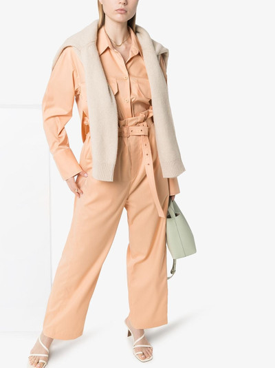 LOW CLASSIC belted paperbag trousers outlook