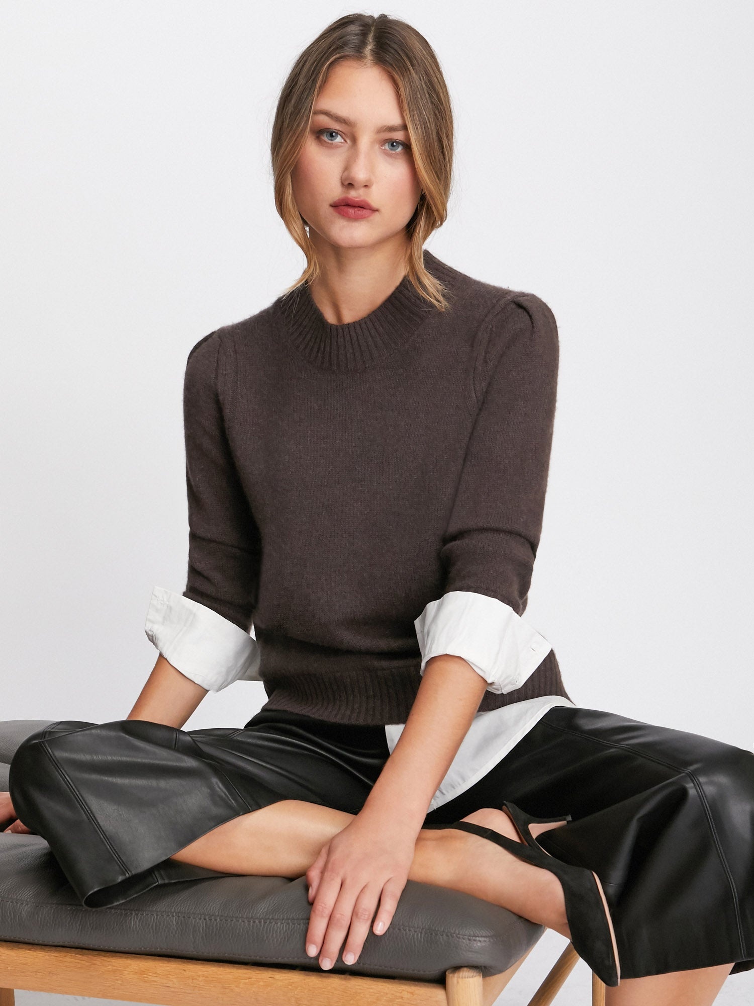 The Eton Layered Crew Looker - 3