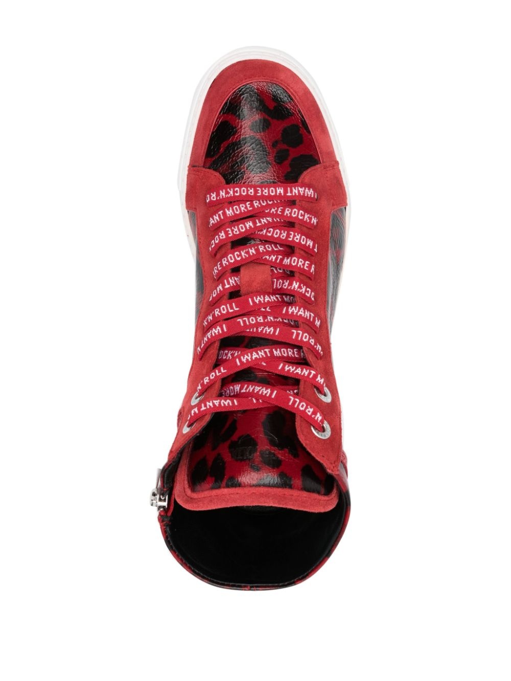 ZV1747 High Flash panelled sneakers - 4