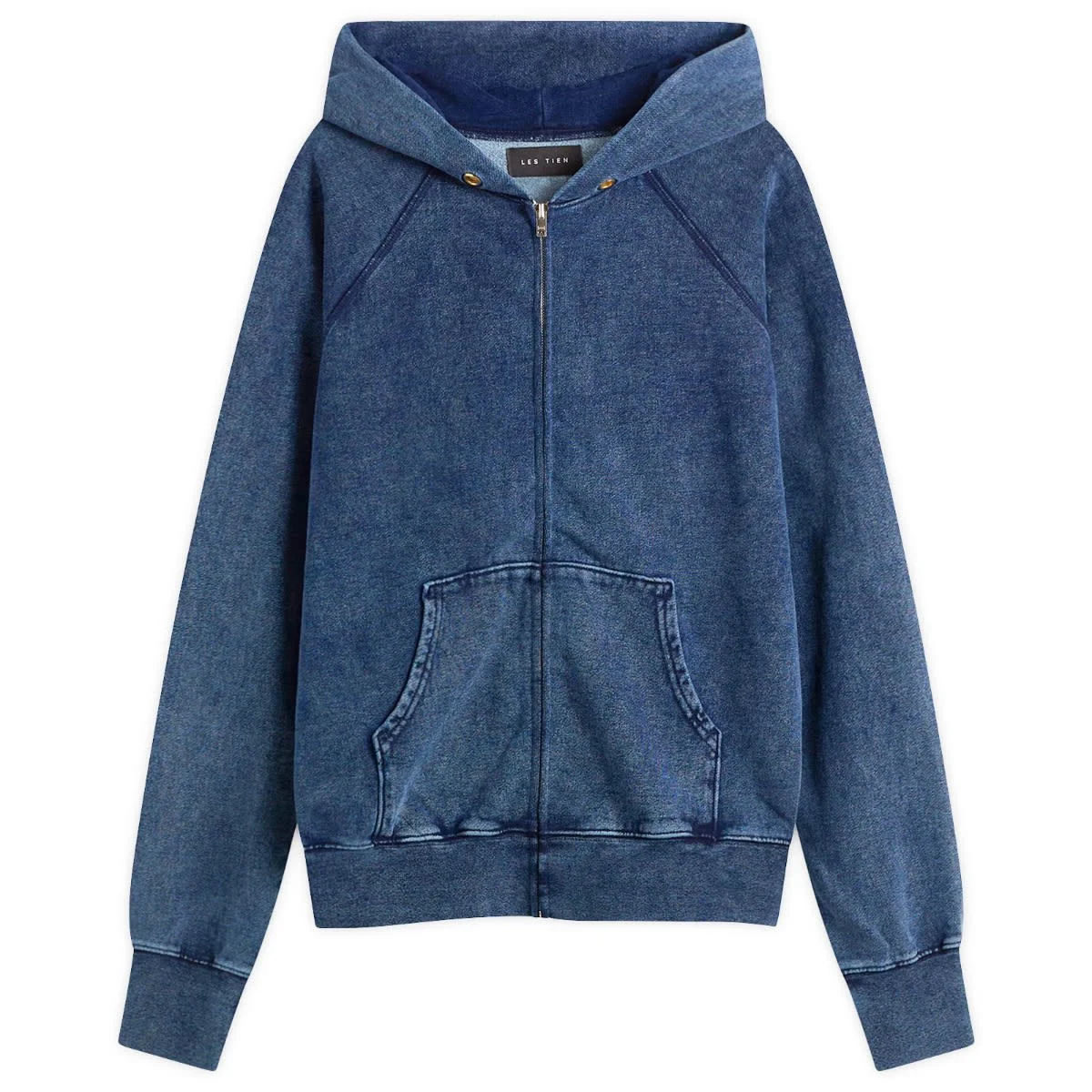 Les Tien Heavyweight Raglan Zip Hoodie - 1