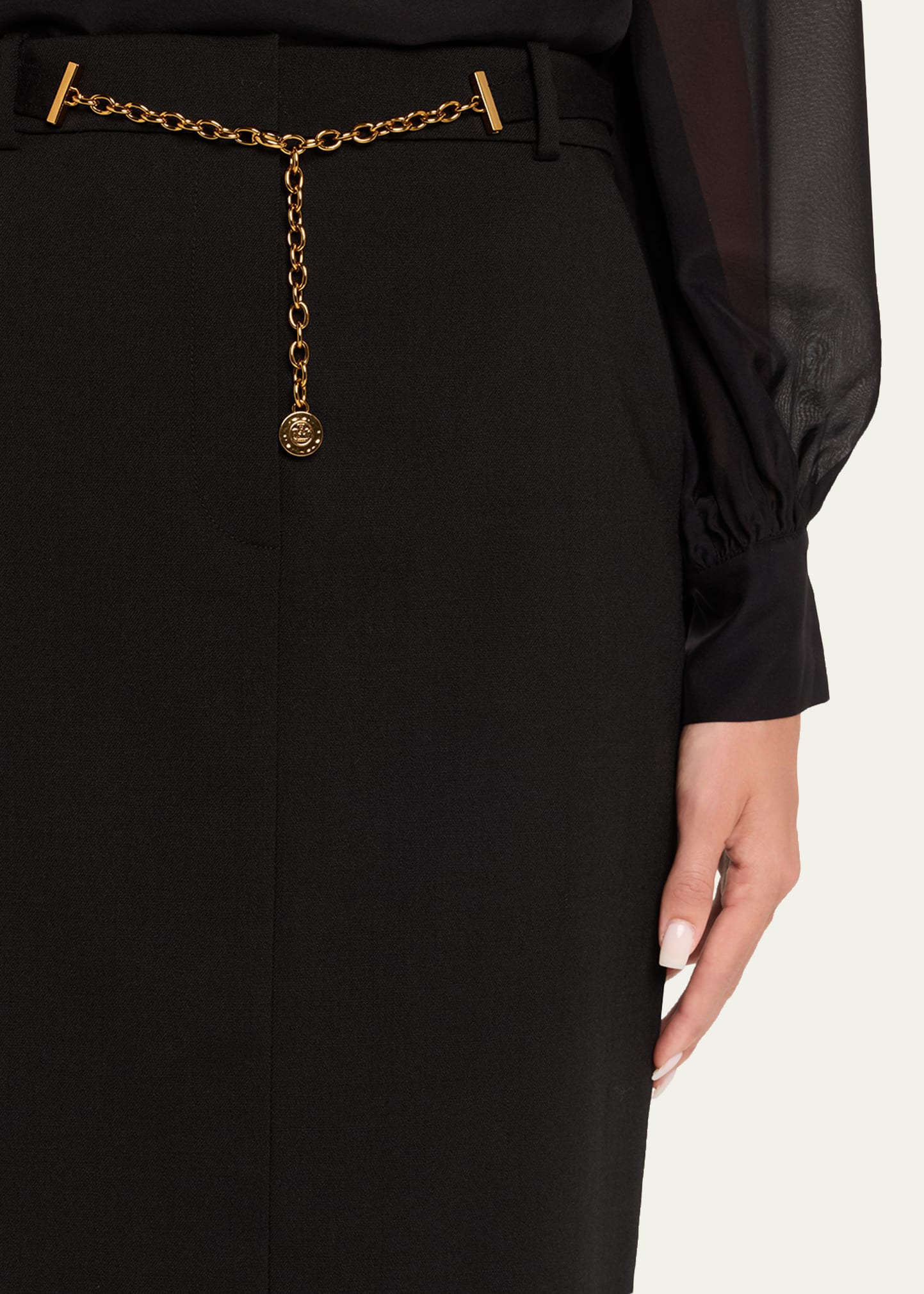 Hoffman Belted Midi Skirt - 5