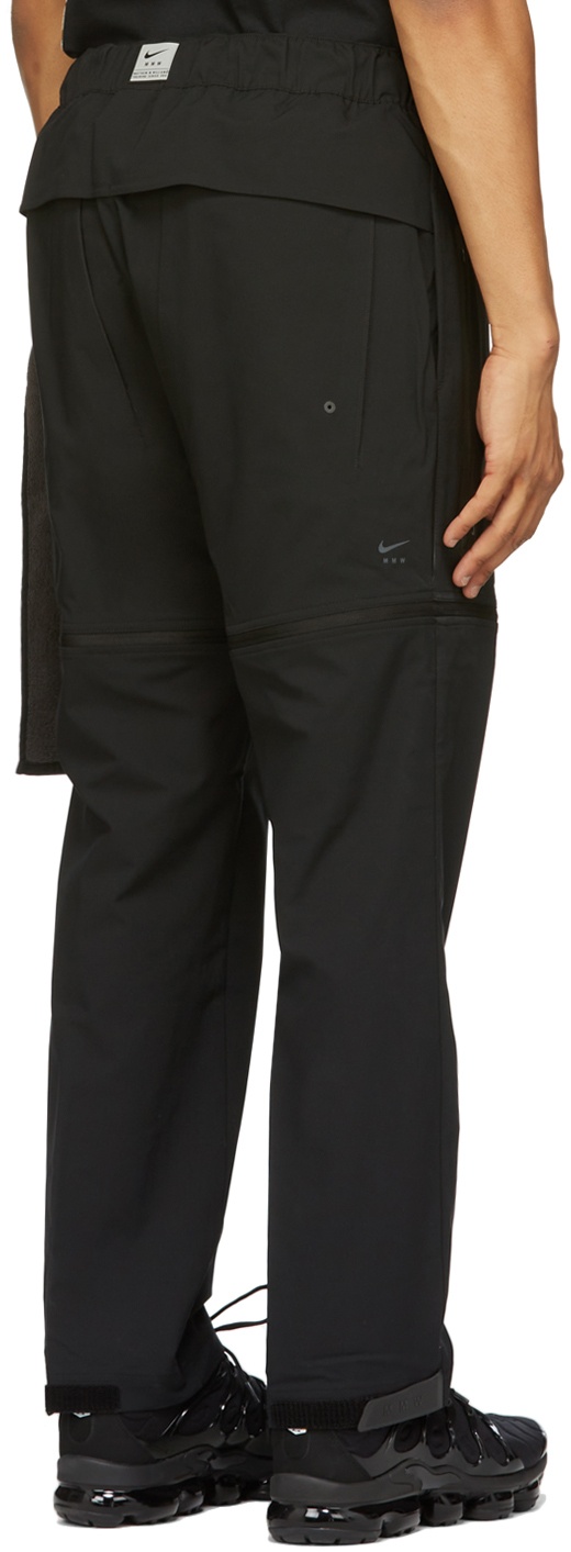 Black MMW Edition Convertible  3-in-1 Lounge Pants - 3