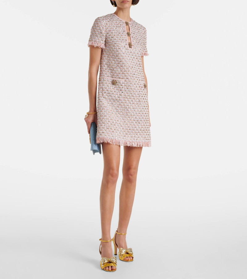 Valentino Bowow 95 embellished metallic leather sandals outlook