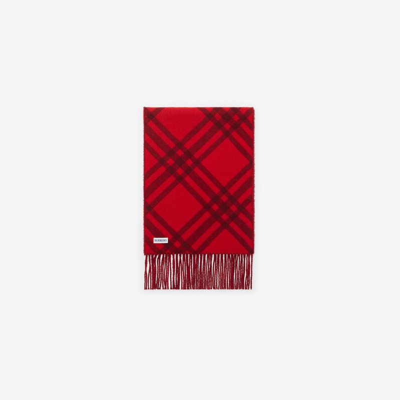 Burberry Check Cashmere Scarf outlook