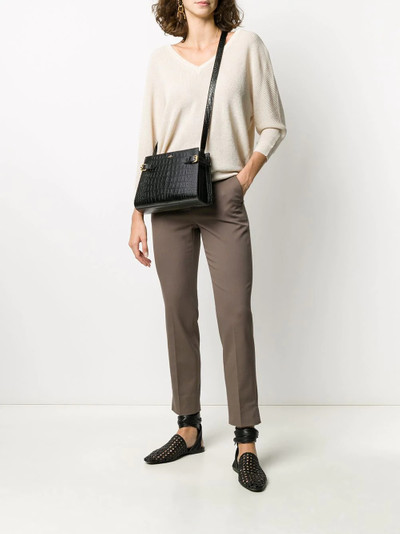 A.P.C. croc-effect shoulder bag outlook