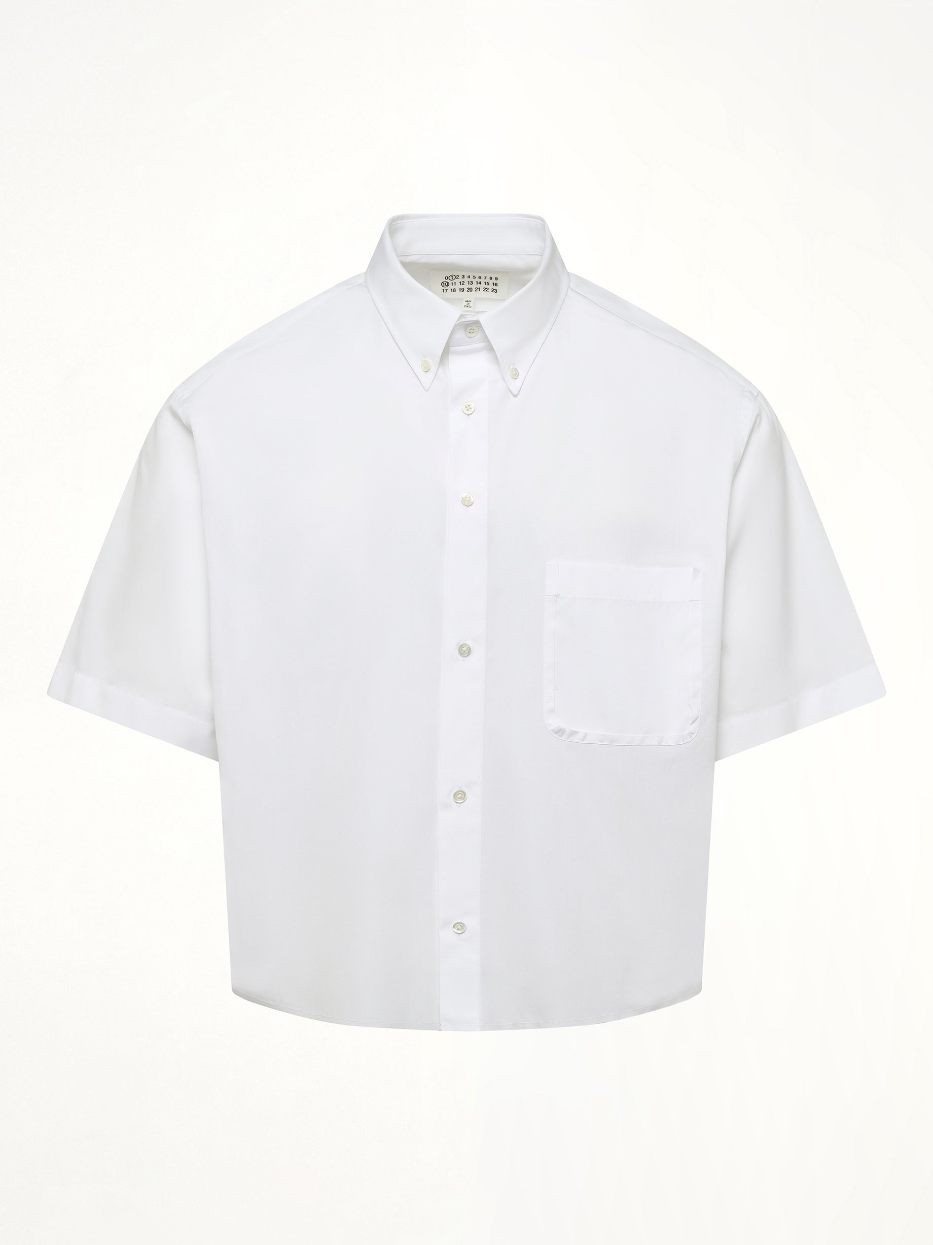 Short-sleeved Shirt in White - 2