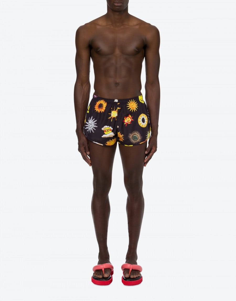 ALLOVER SUN SMILEY® BEACH BOXER - 2