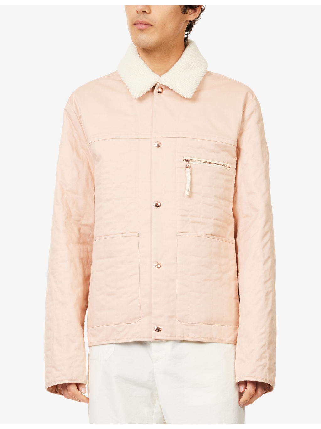Moncler x Gilga Farm By Donald Glover Kishus Cotton-Blend Jacket - 3