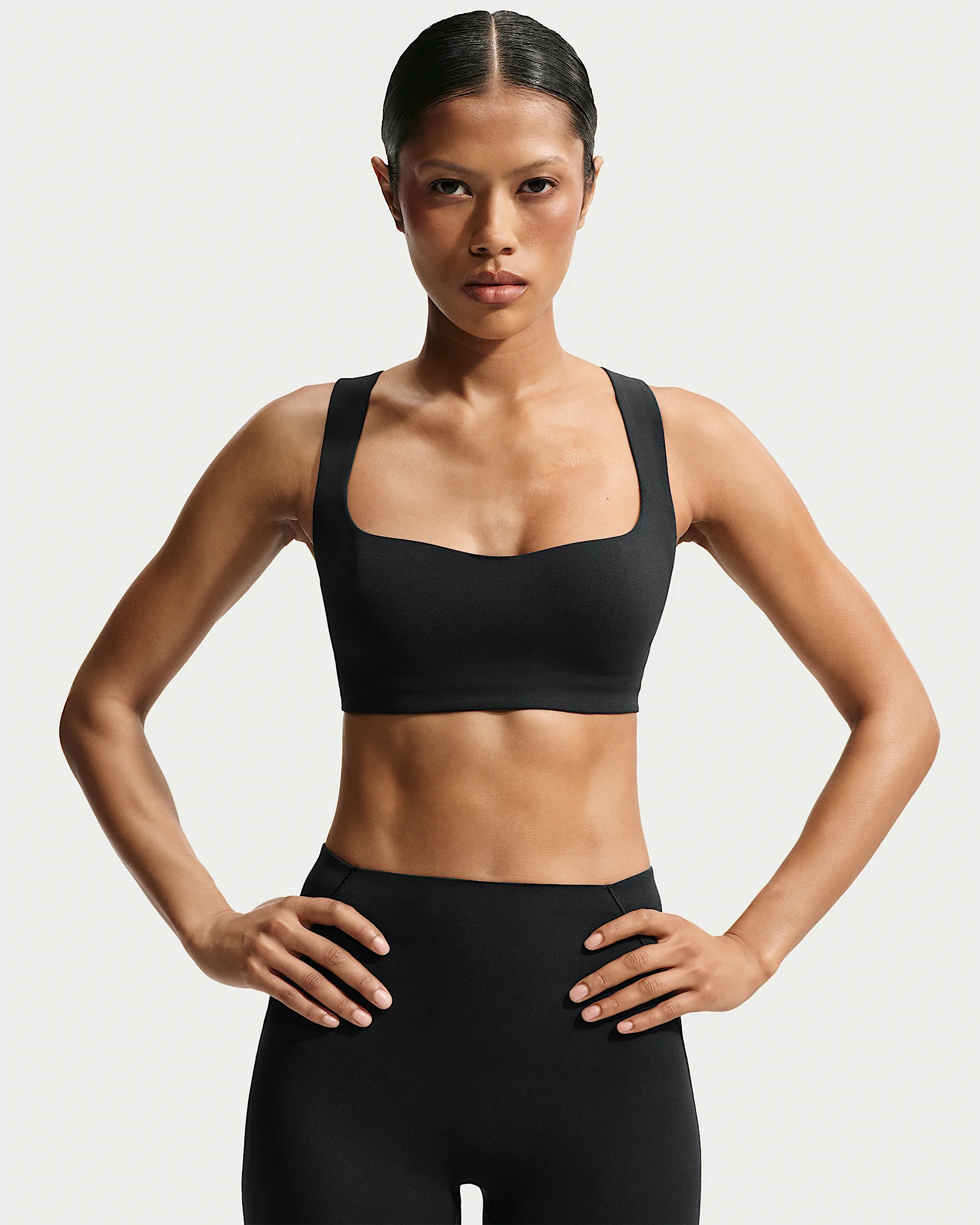 NikeSKIMS Studio Stretch Women's Square Neck Bra - 1