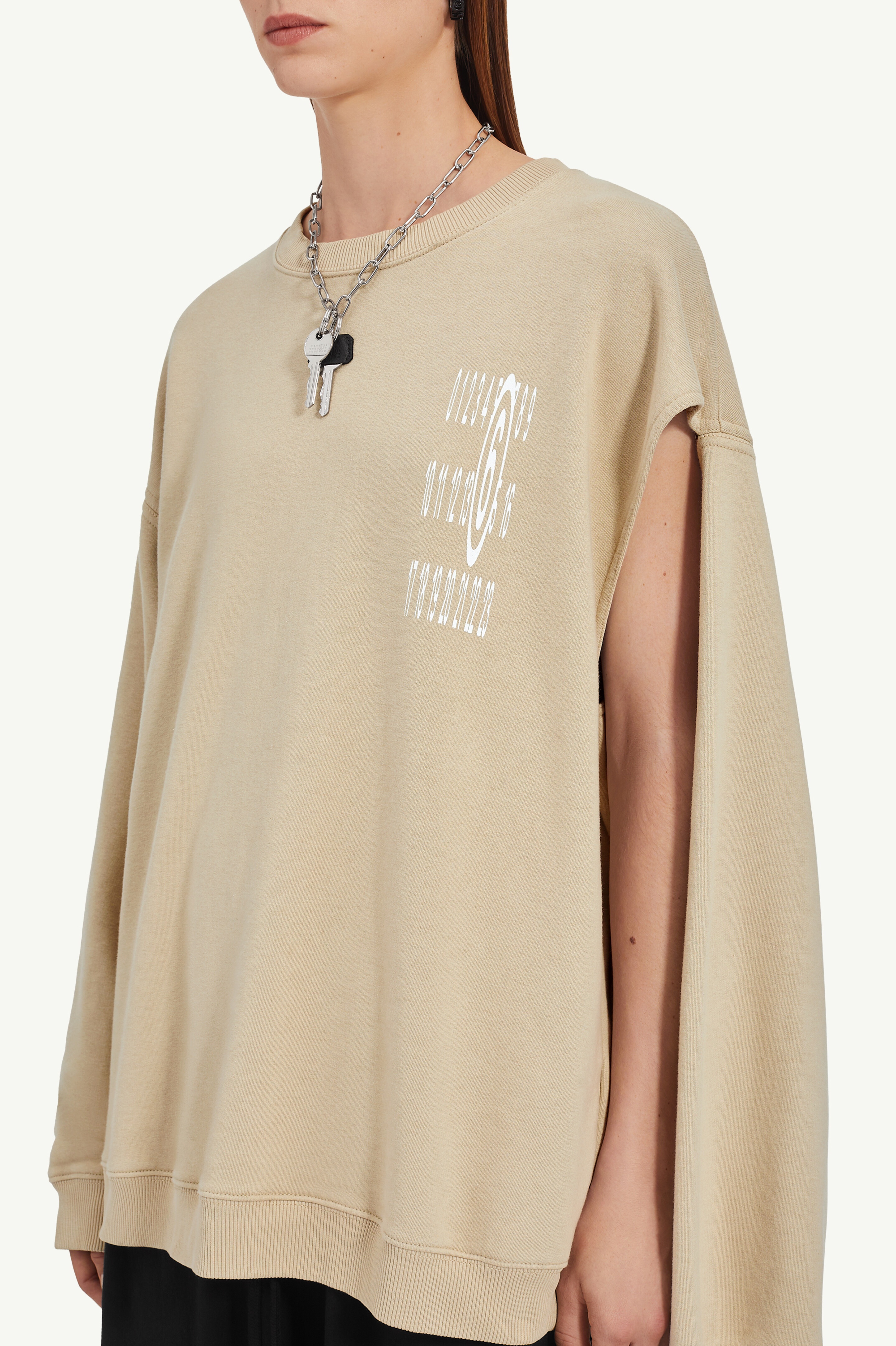 Unbrushed Jersey Sweatshirt - 5