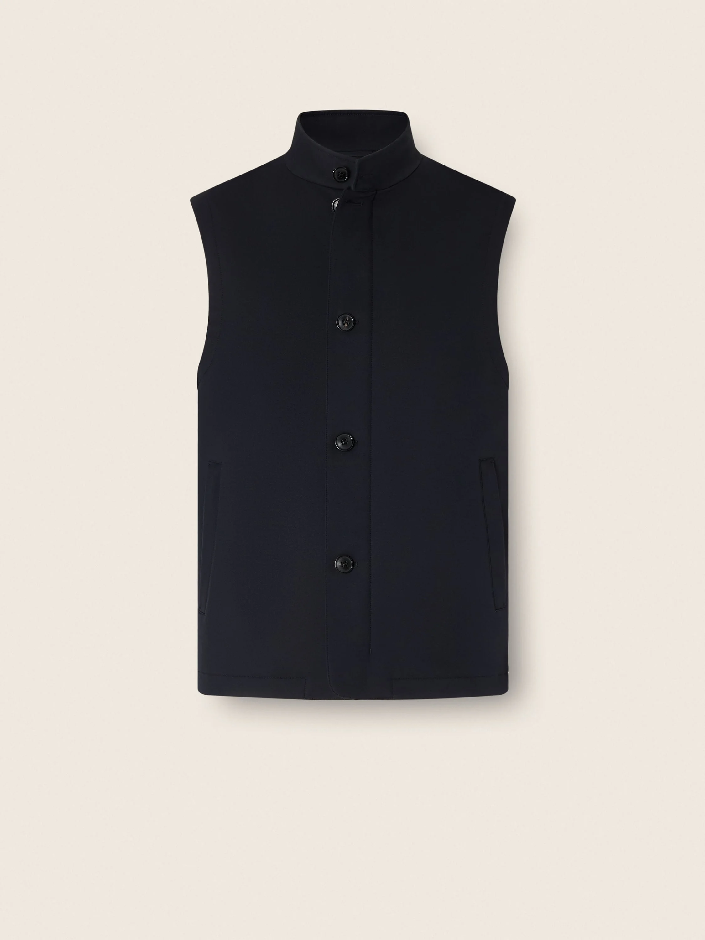 NAVY BLUE MICROFIBER MOTORIN 50CC VEST - 1