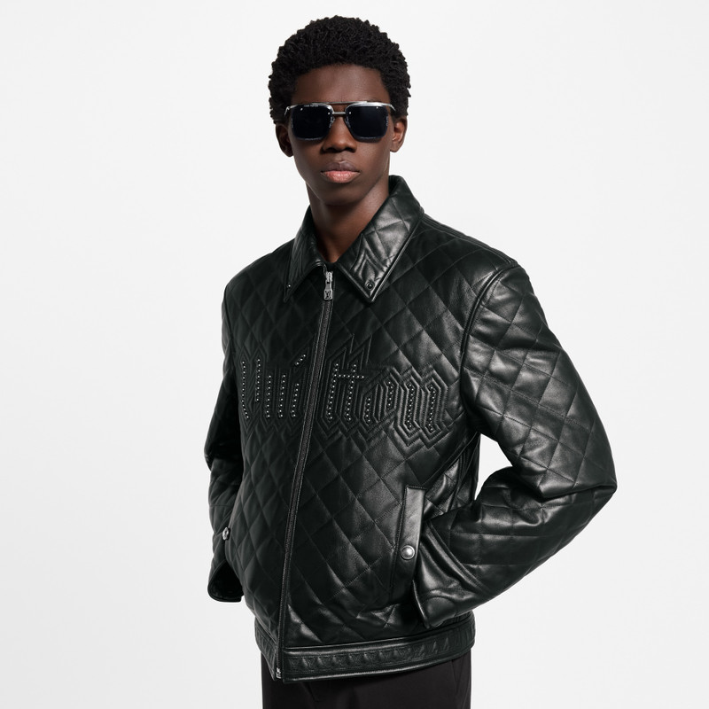 Quilted Leather Blouson 2
