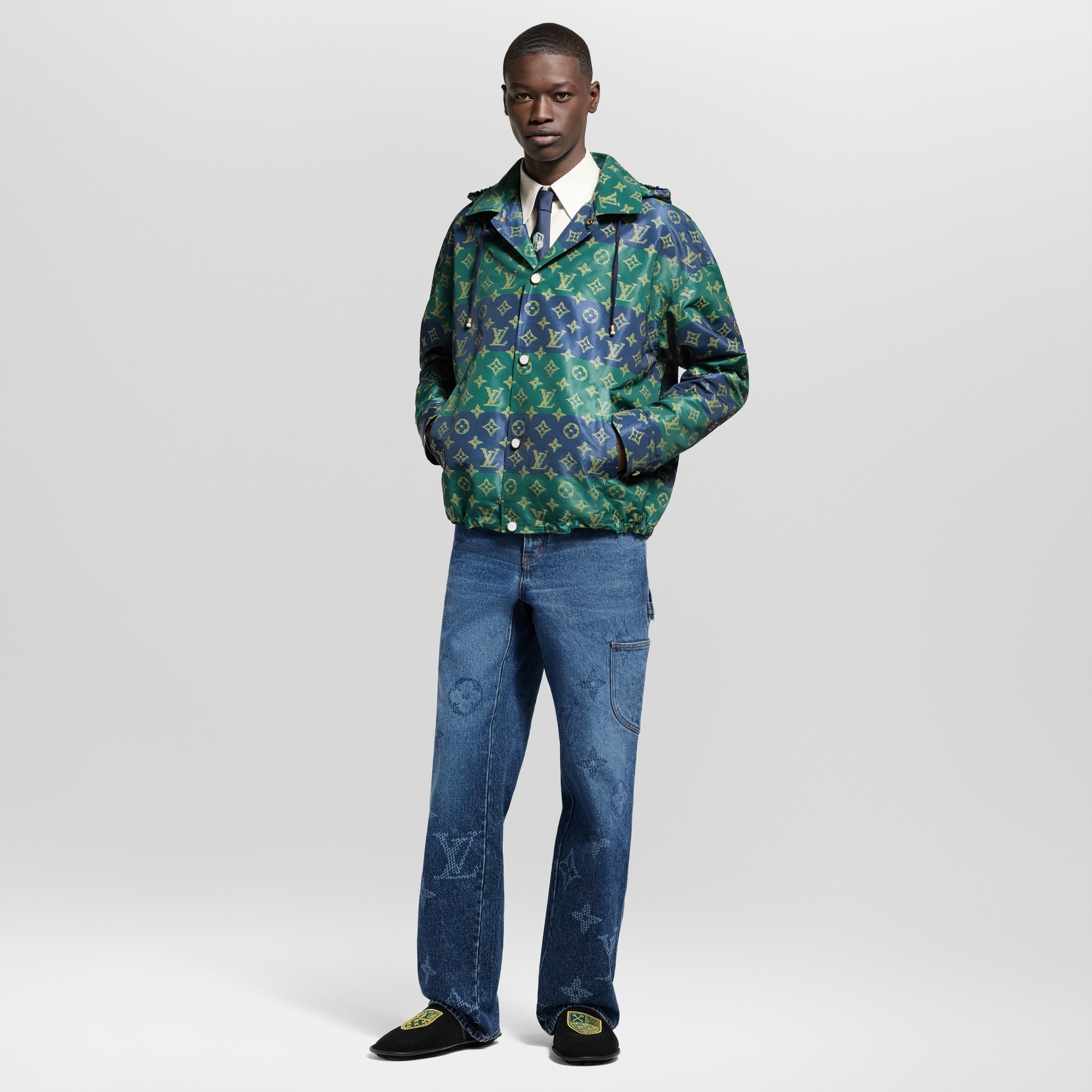 Monogram Printed Coach Jacket - 3